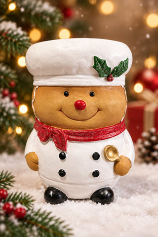 Gingerbread Stool Cook Hat