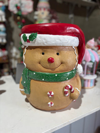 Gingerbread Stool Santa Hat