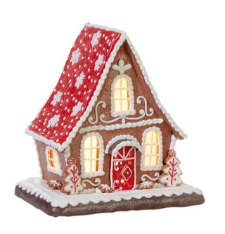 Ginger Snowflake Cottage LED
