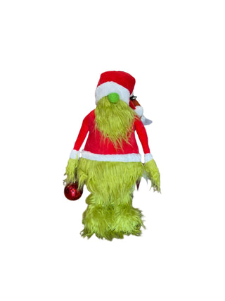 Green Shaggy Gnome 60cmH