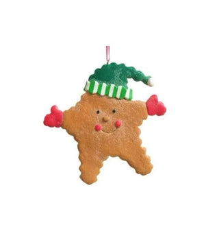 Gingerbread Star Ornament