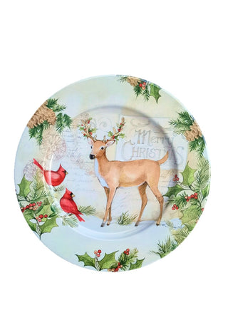 Retro Tin Plate Reindeer