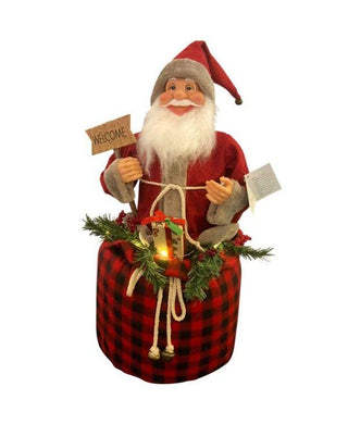 Santa in the sack LED