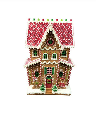 Gingerbread House Large LED