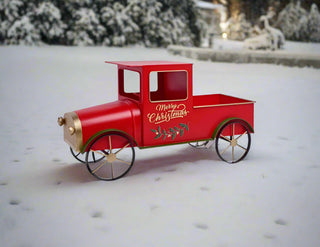 Antique Red Truck