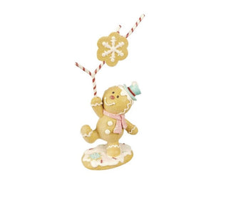 Pastel Gingerbread Candy Cane Boy