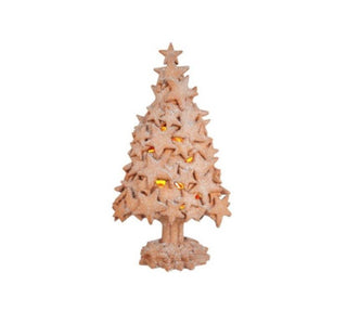 Gingerbread Star Tree LED