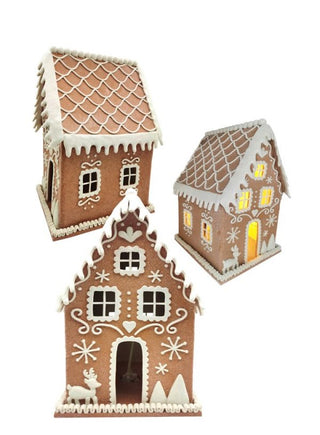Gingerbread Russian Cottage LED | Christmas Decoration | Rudolph & Co