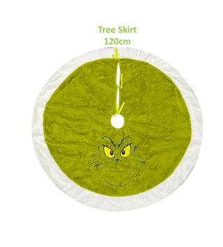 Green Character Tree Skirt