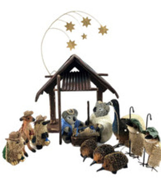 Aussie Nativity Scene