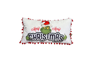 White Green Character Pillows