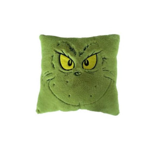 Green square pillow
